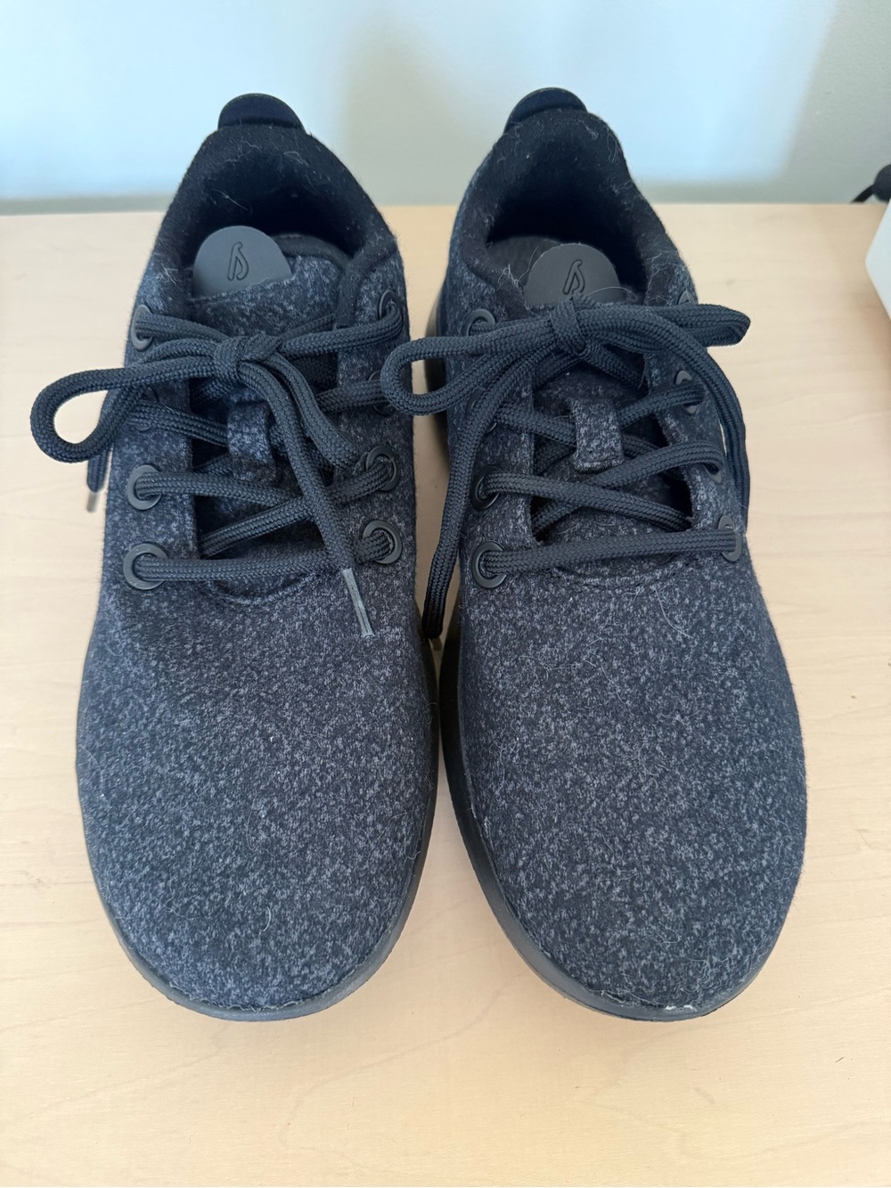 allbirds Men's Wool Runner-Up Sneakers - Charcoal Gray never worn